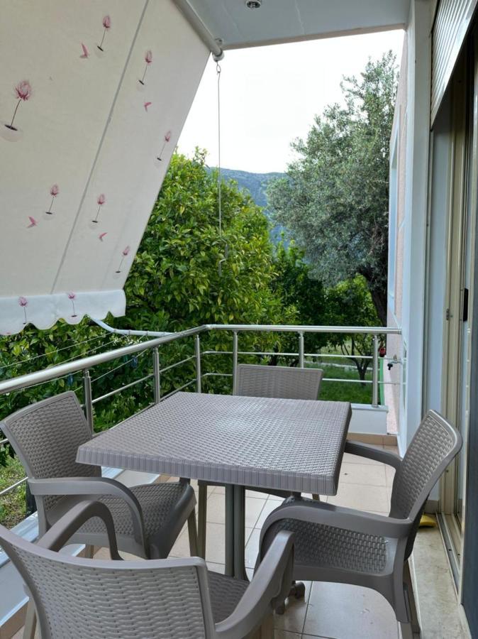 Cheerful 3-Bedroom Private Villa in Borsh! Buitenkant foto